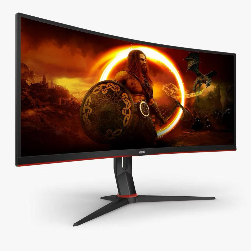 AOC 34&quot; CU34G2XP 180Hz VA WQHD Curved Gaming Monitor