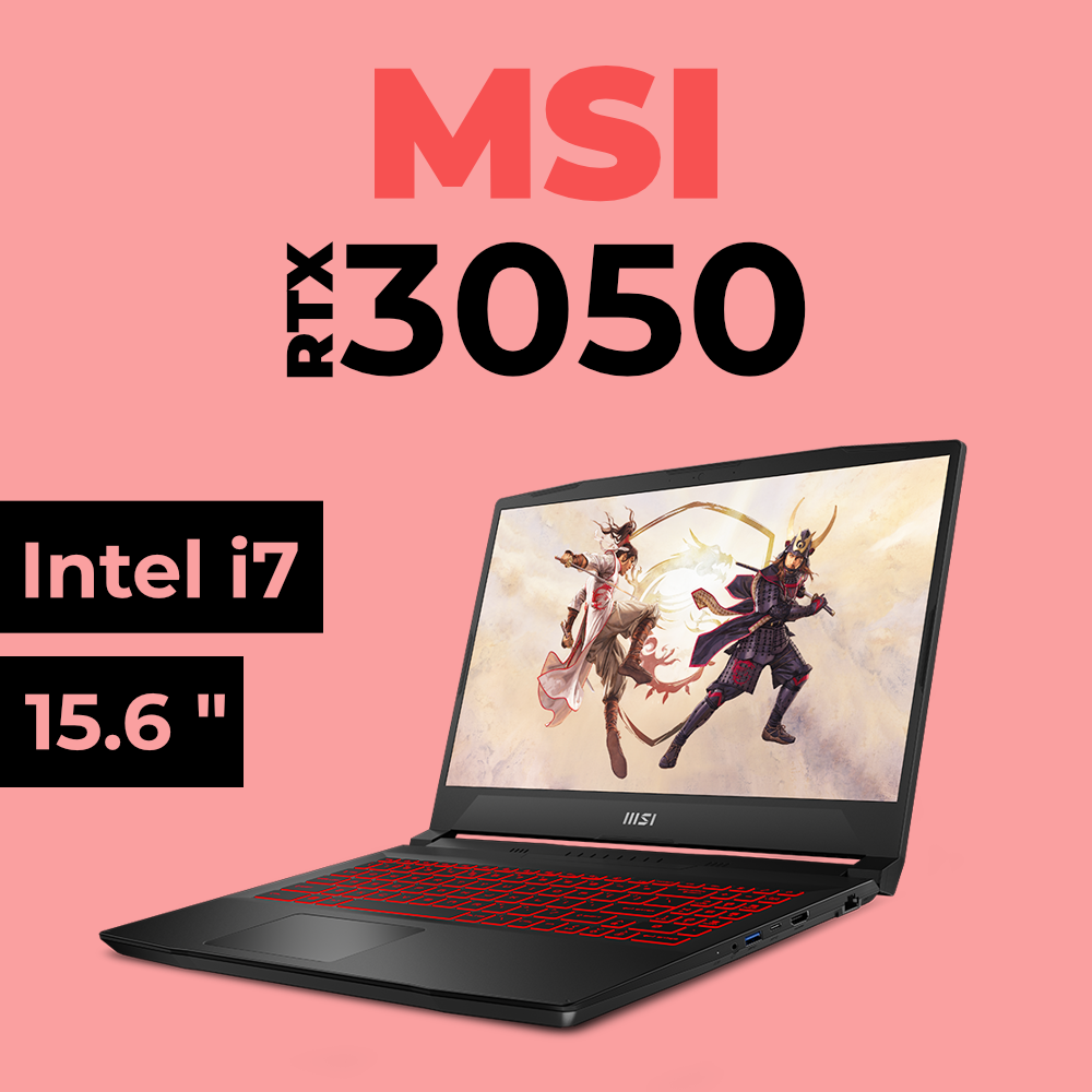 Katana GF66 11UC - Intel i7 (MSI Katana GF66 9S7-158212-068)