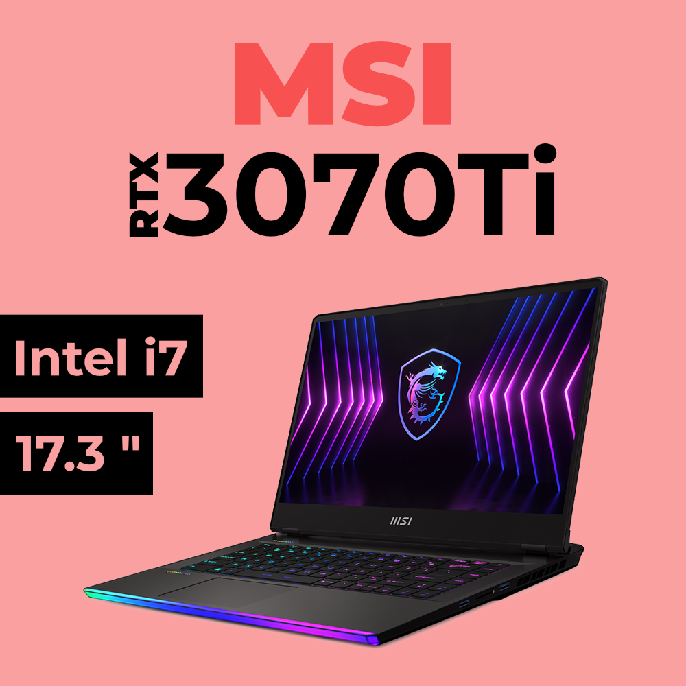 Raider GE77HX 12UGS - Intel i7 (MSI Raider GE77HX 12UGS-022SG)